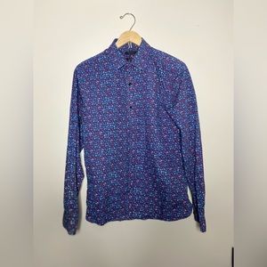 RW&CO Mens Floral Shirt Size:M